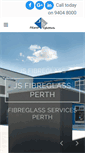 Mobile Screenshot of jsfibreglass.com.au